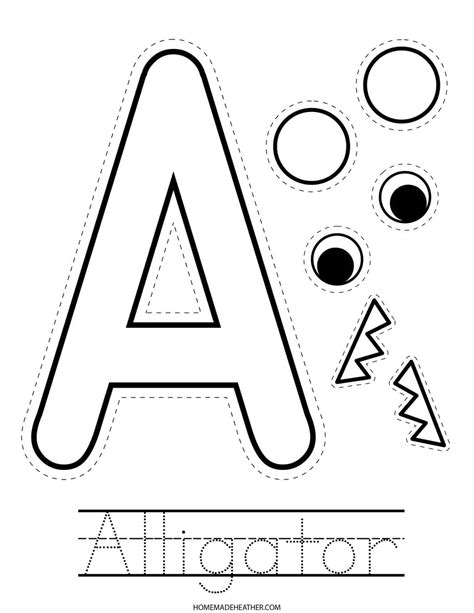 FREE Printable Alphabet Letters for Crafts .